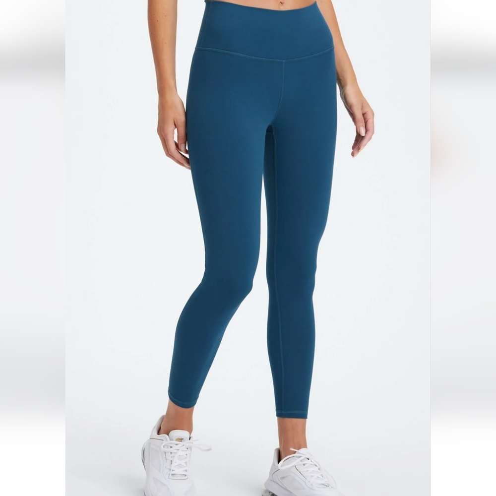 Fabletics Teal Define Powerhold High-Waisted 7/8 … - image 1